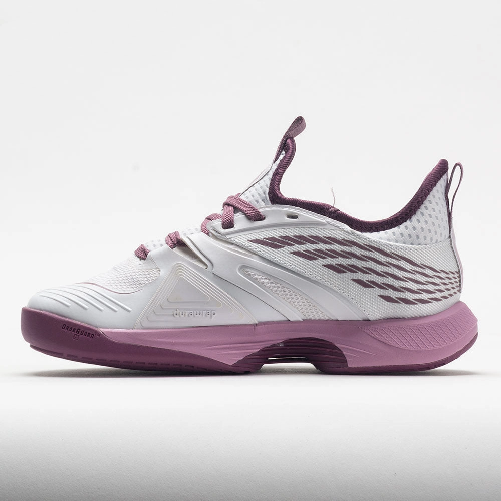 advanced features narrow - fit running option K-Swiss Speedtrac Women's  White/Grape Nectar/Orchid Haze