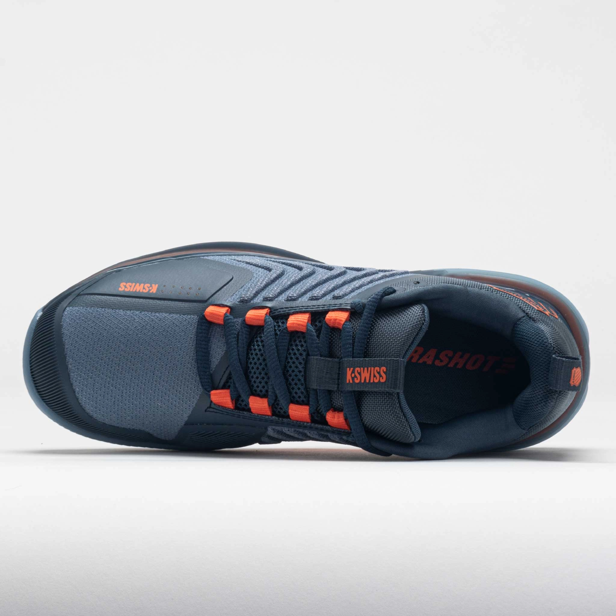 K-Swiss Ultrashot 3 Clay Men's  Orion Blue/Windward Blue/Scarlet Ibis school - run running shoes