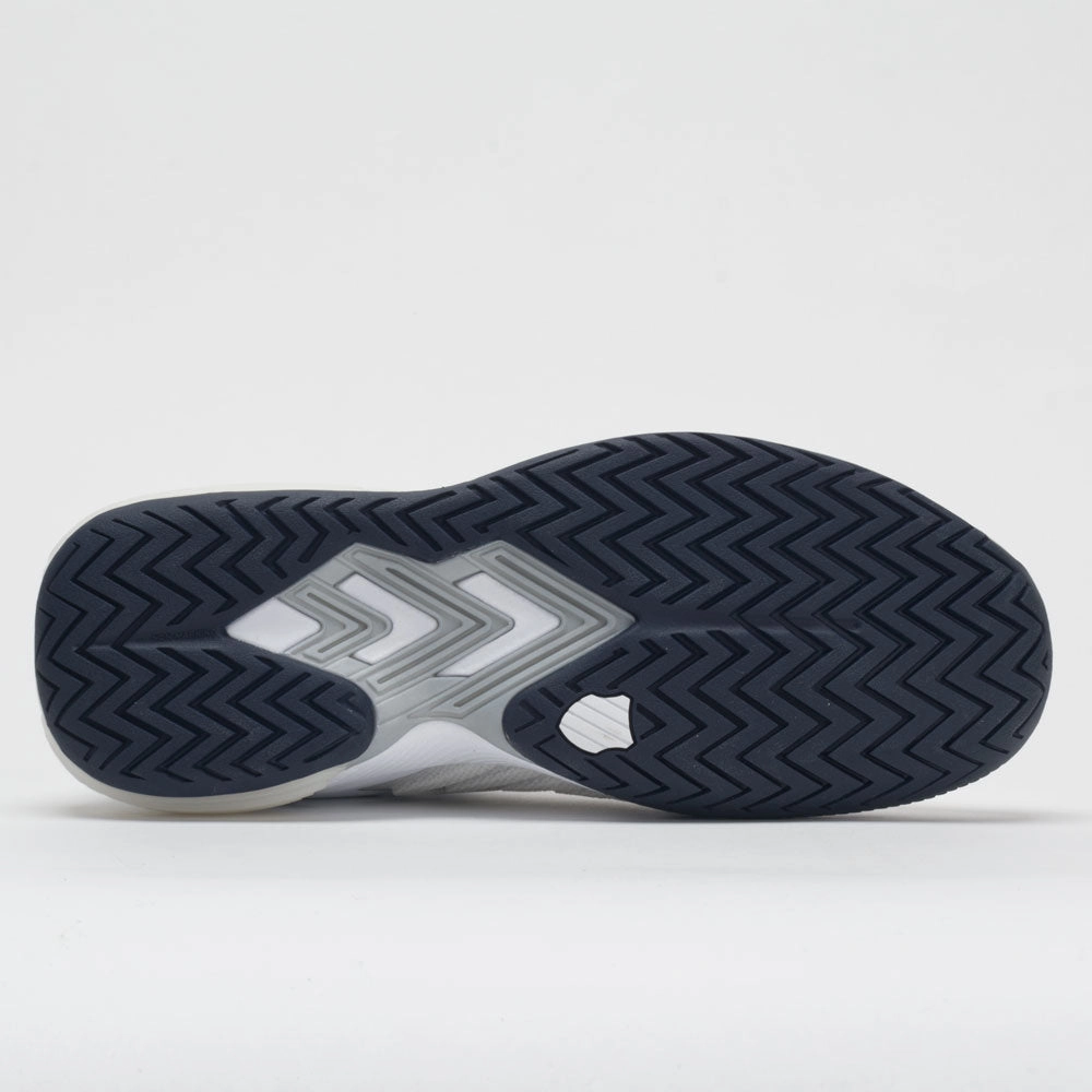 K-Swiss Ultrashot 3 Men's  White/Peacoat/Silver Stretchy Material