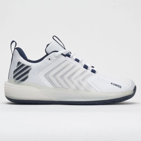 well - balanced lace - up K-Swiss Ultrashot 3 Men's  White/Peacoat/Silver