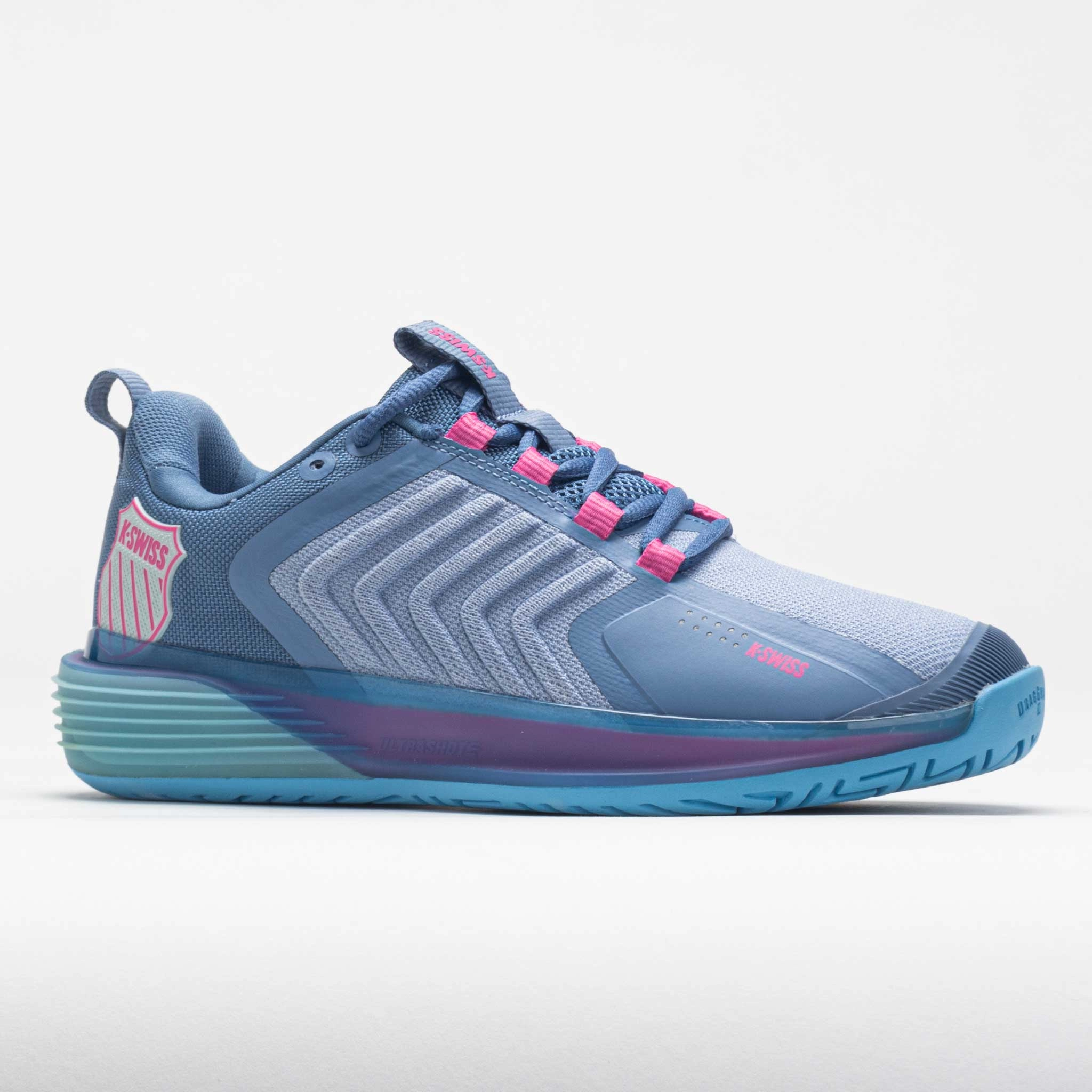 K-Swiss Ultrashot 3 Women's  Infinity/Blue Blizzard/Heritage Blue reinforced - seams shoes aerobic - shoes