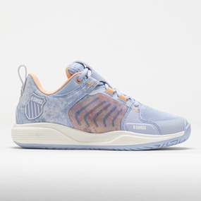 K-Swiss Ultrashot Team Women's  Peach Fuzz/Star White/Heather flat insole shoes