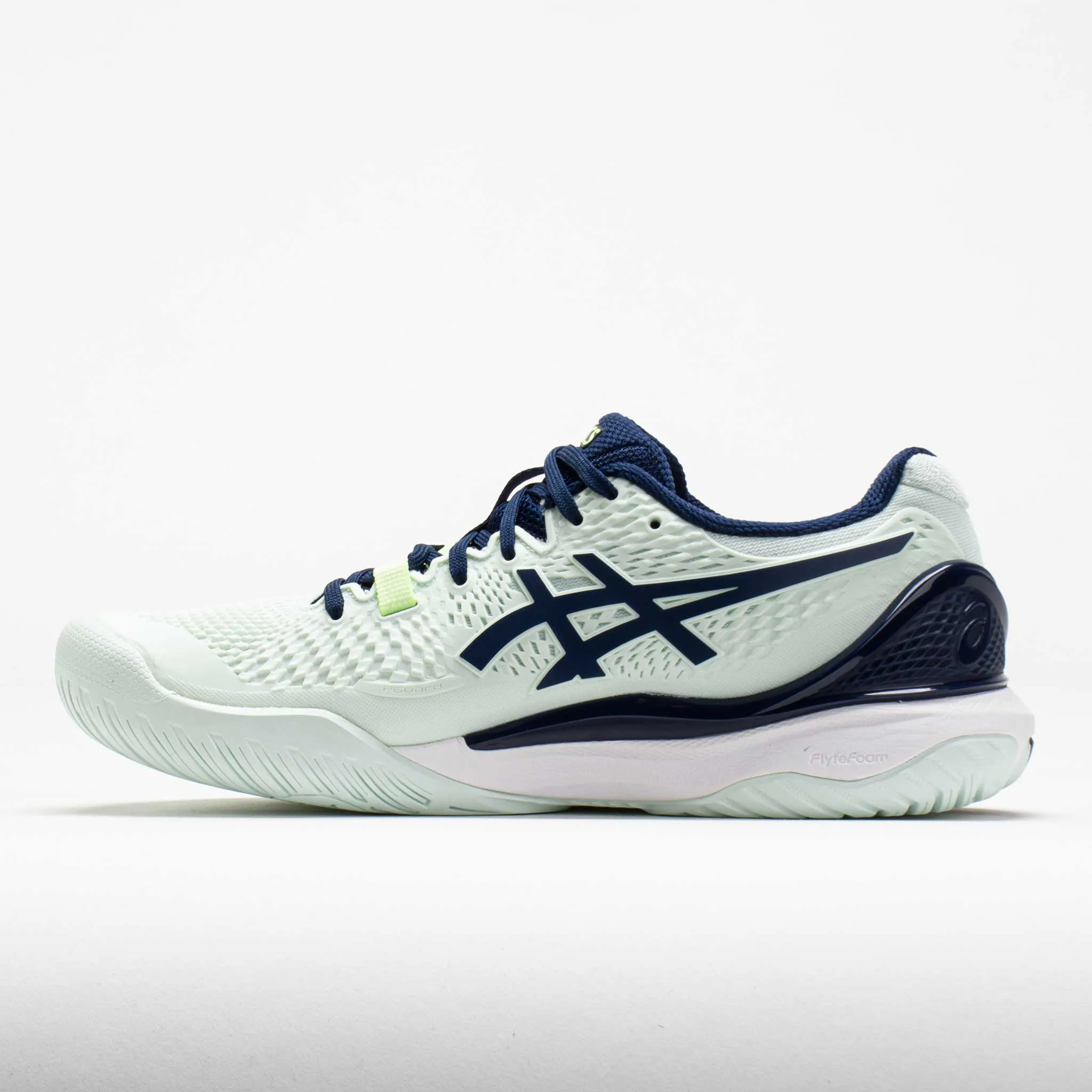 ASICS GEL-Resolution 9 Women's  Pale Mint/Blue Expanse hikers' shoes wide - toe shoes