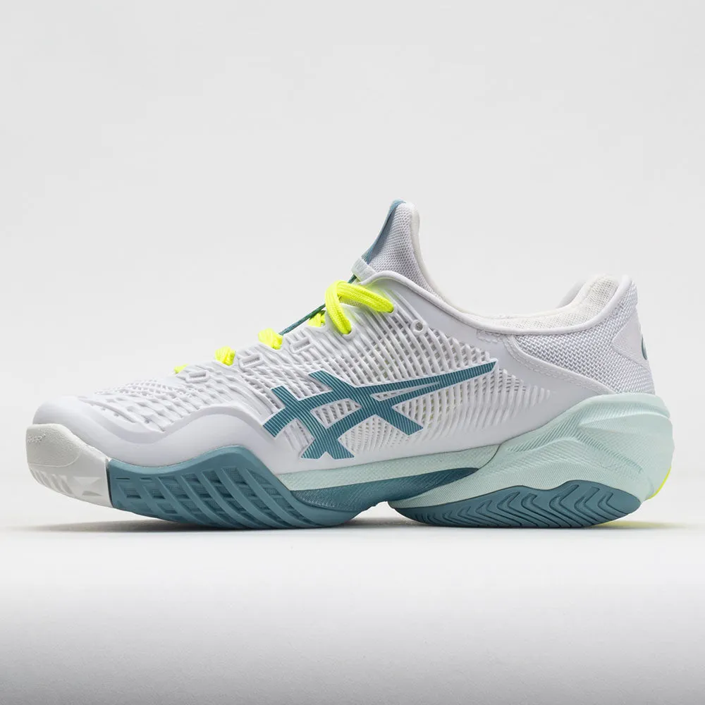 ASICS Court FF 3 Women's  White/Soothing Sea speed drills training performance