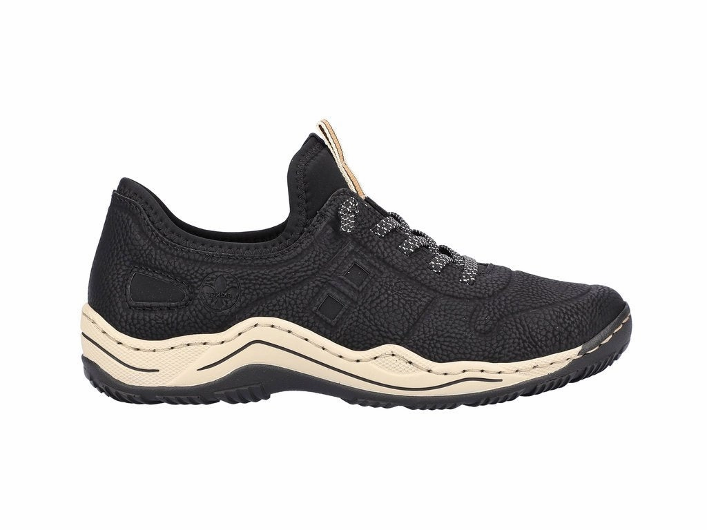 L0563-00 Black Bungee Lace Street Pulse Shock   Absorbing