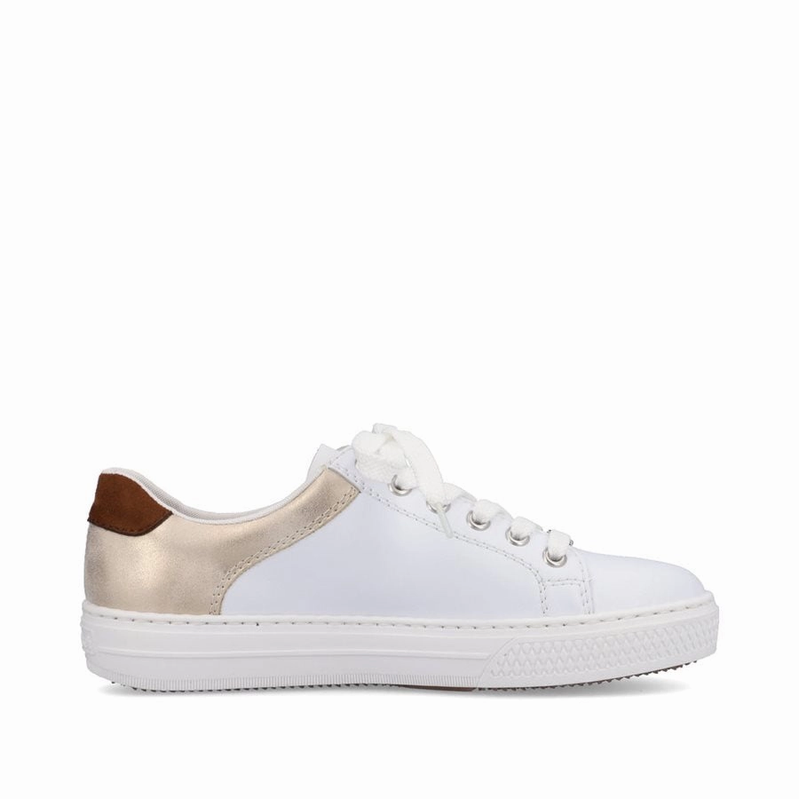 Club Meet Eco Friendly L59A1-81 White/Shell Multi Lace/Side Zip