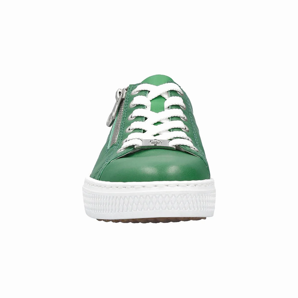 L59L1-52 Green Lace/Side Zip Premium Fit Run Club