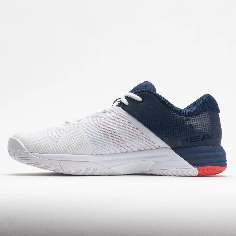 HEAD Revolt EVO 2.0 Men's  White/Dark Blue Premium materials