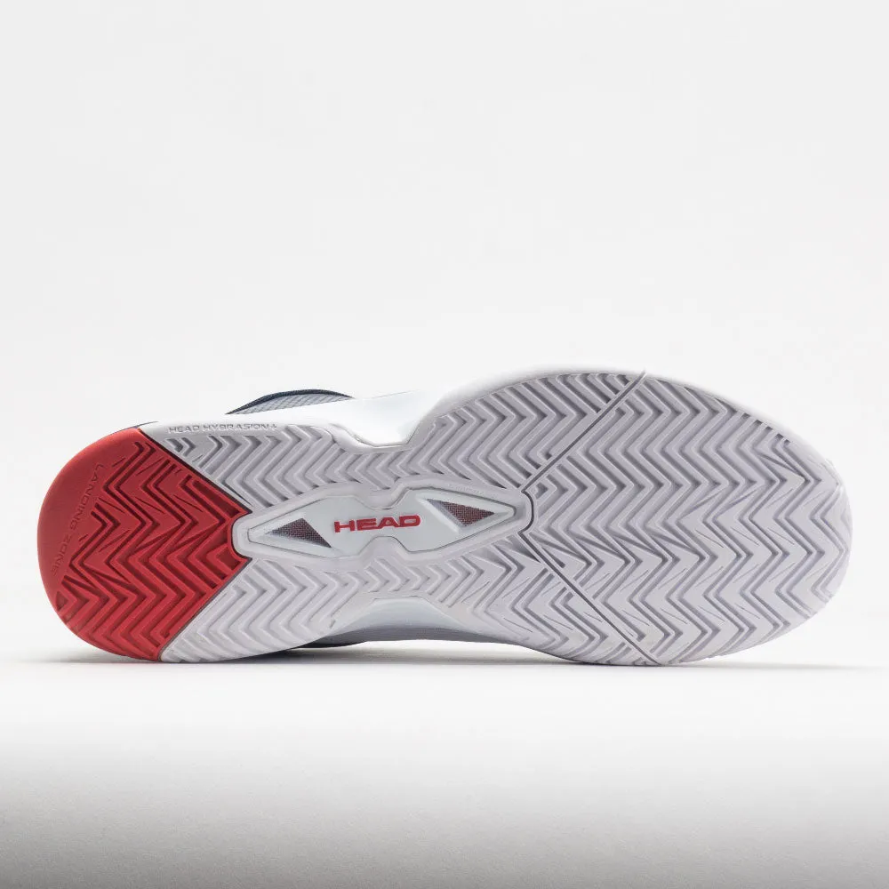 HEAD Revolt EVO 2.0 Men's  White/Dark Blue Elegant improve traction