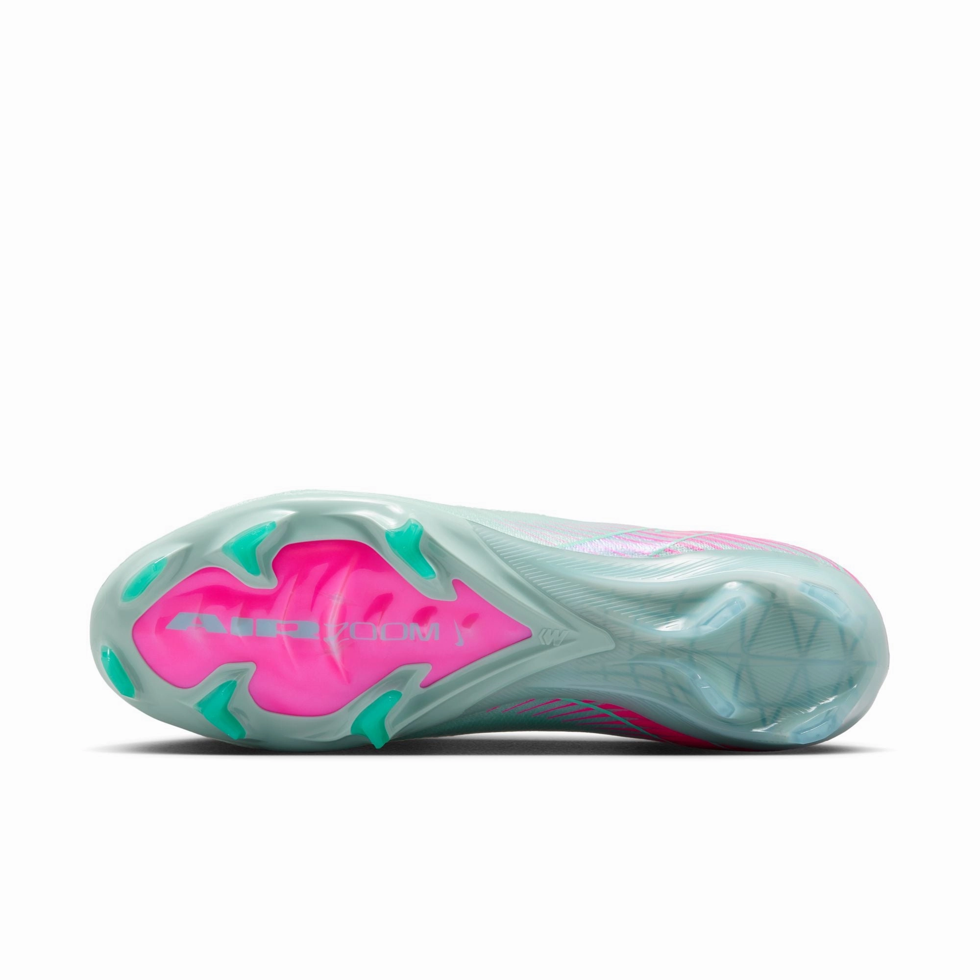 Wing Play Outdoor Ready Nike Zoom Mercurial Vapor 16 Elite FG Soccer Cleats - Ocean Cube/ Pink Blast