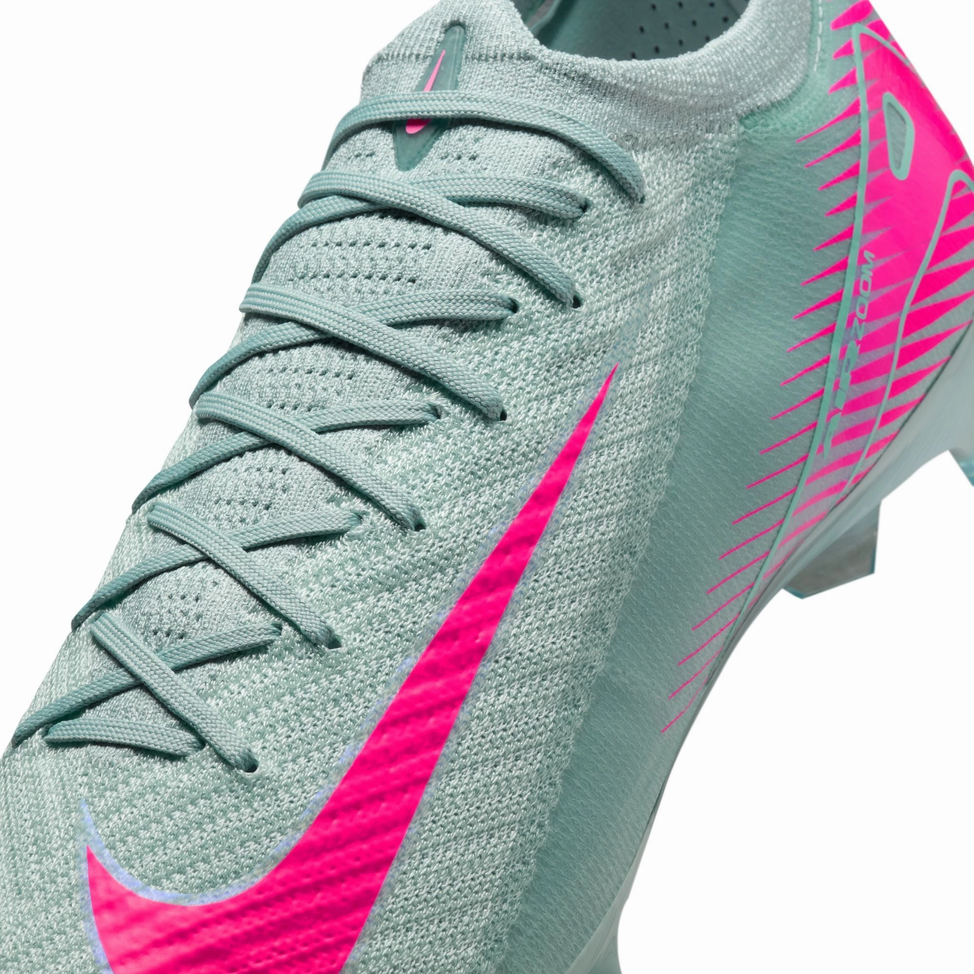 packable shoes Popular Nike Zoom Mercurial Vapor 16 Elite FG Soccer Cleats - Ocean Cube/ Pink Blast