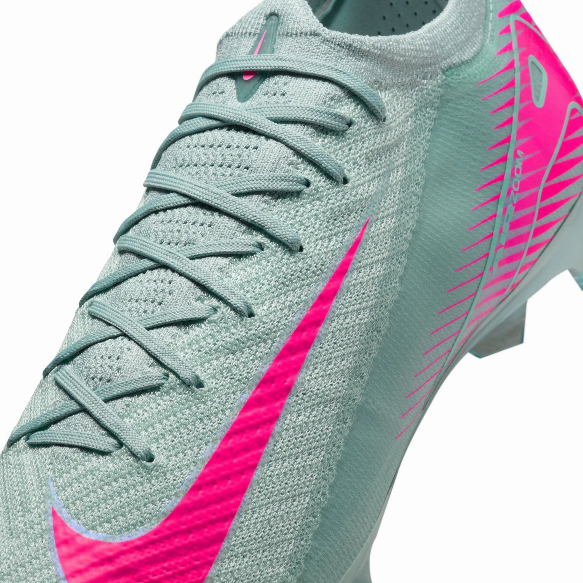 Elite Grip Nike Zoom Mercurial Vapor 16 Elite FG Soccer Cleats - Ocean Cube/ Pink Blast