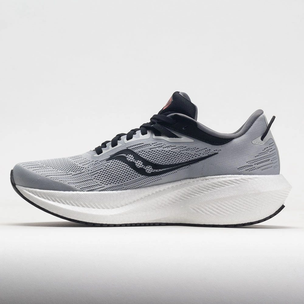 Run - ready Saucony Triumph 21 Men's  Concrete/Black