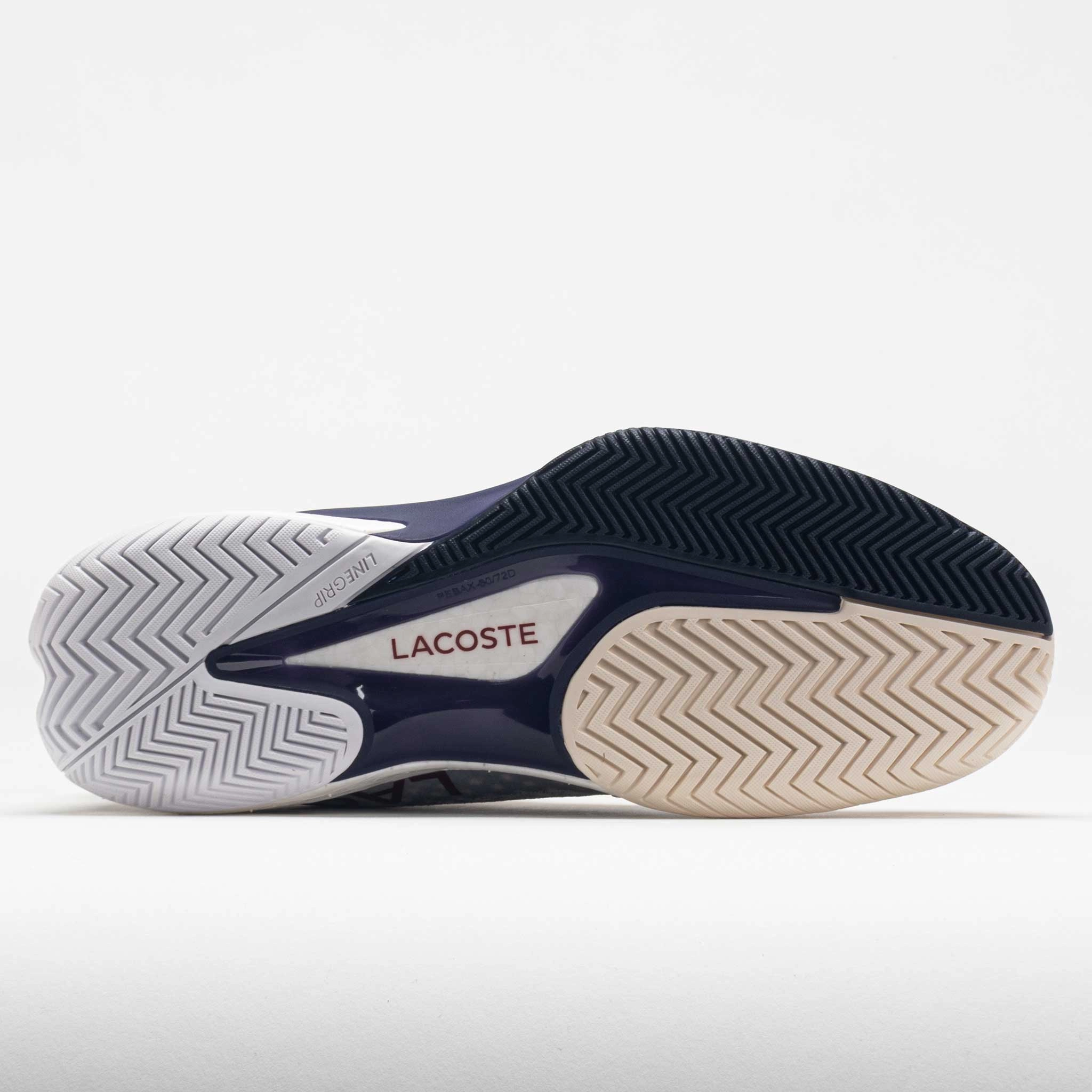 breathable mesh shoe aspect warm weather running shoes Lacoste AG-LT 23 Lite Women's  Off White/Marine