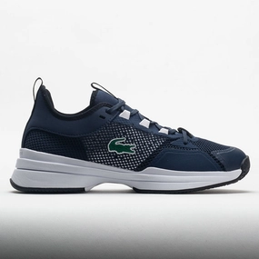 branded running shoes Lacoste AG-LT Men's  Navy/White