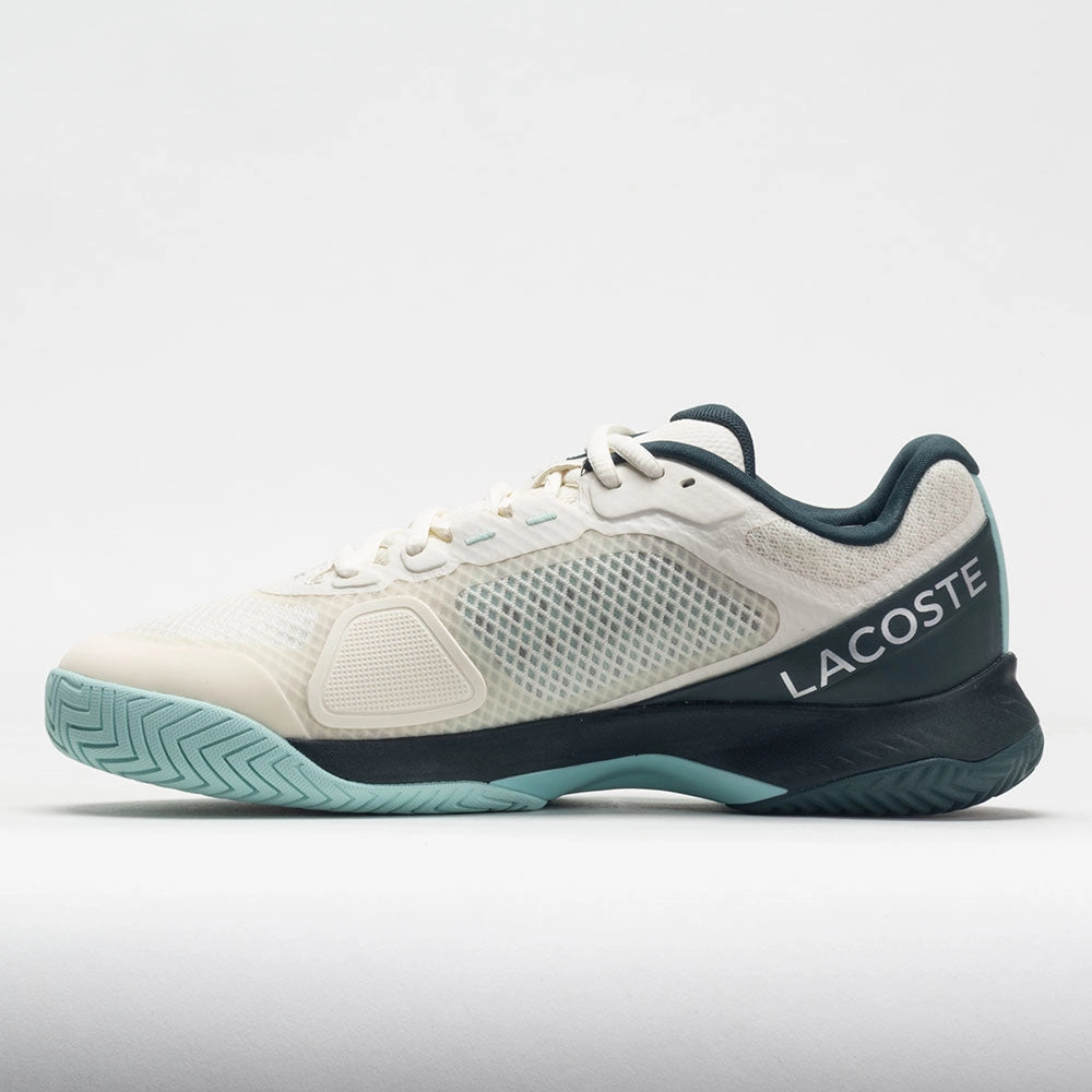 Anti - Fungal Lacoste Tech Point Women's  Off White/Dark Green