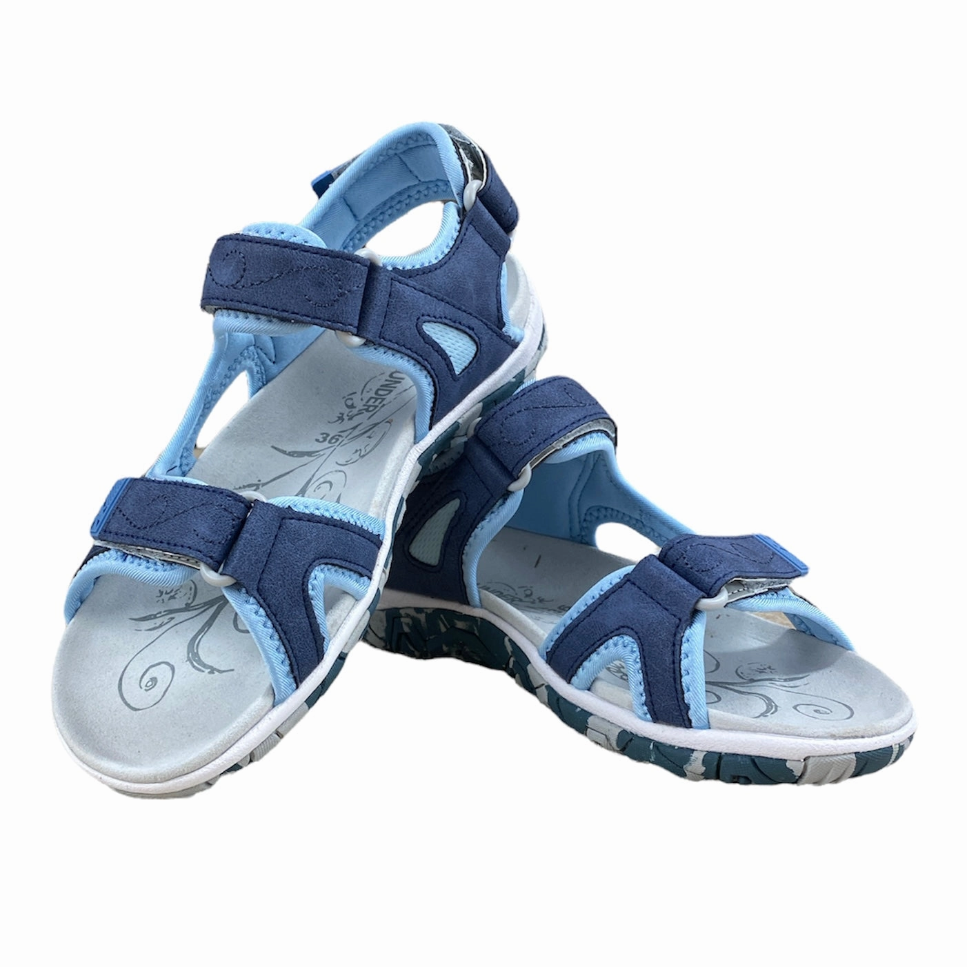 Shock Absorbing Larisa Denim/Dusk Blue