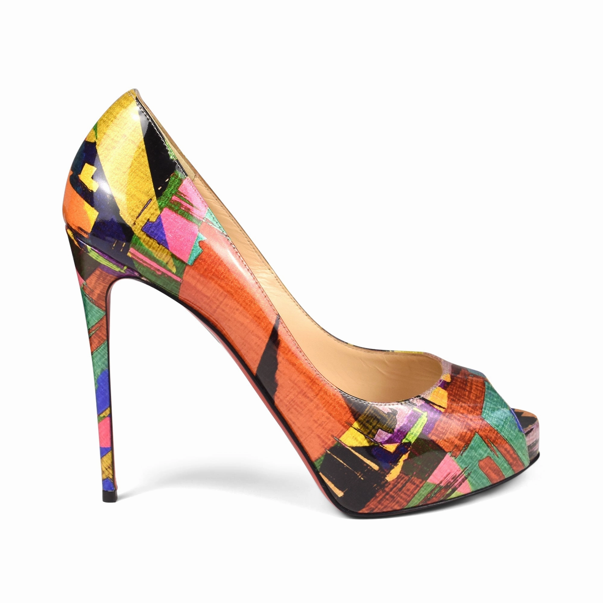 Christian Louboutin 'Very Prive' Heels - Women's 38.5 Elegant Footwear