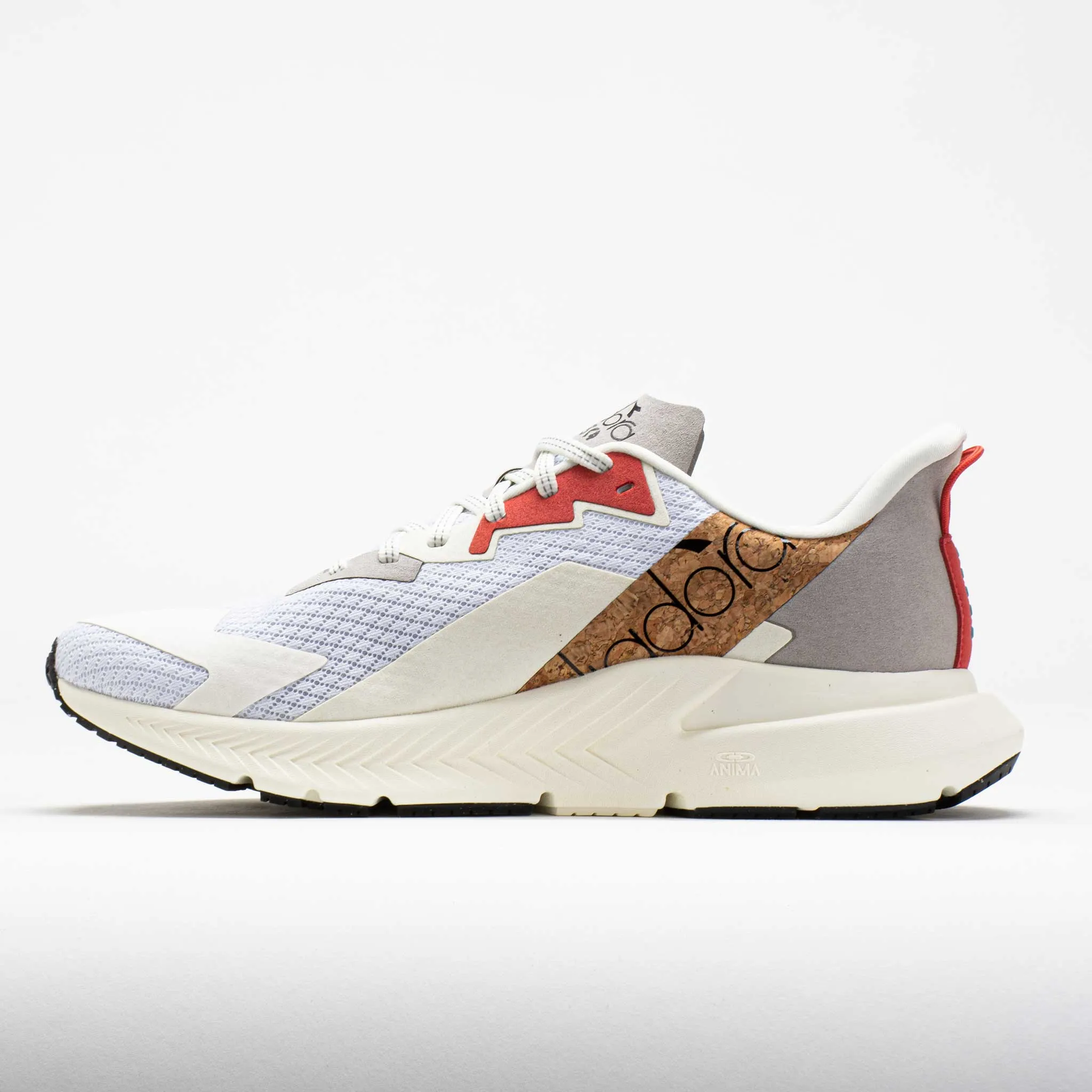 Diadora Mythos Blushield Volo 4 Men's  White/Black/Cayenne running for endurance shoes