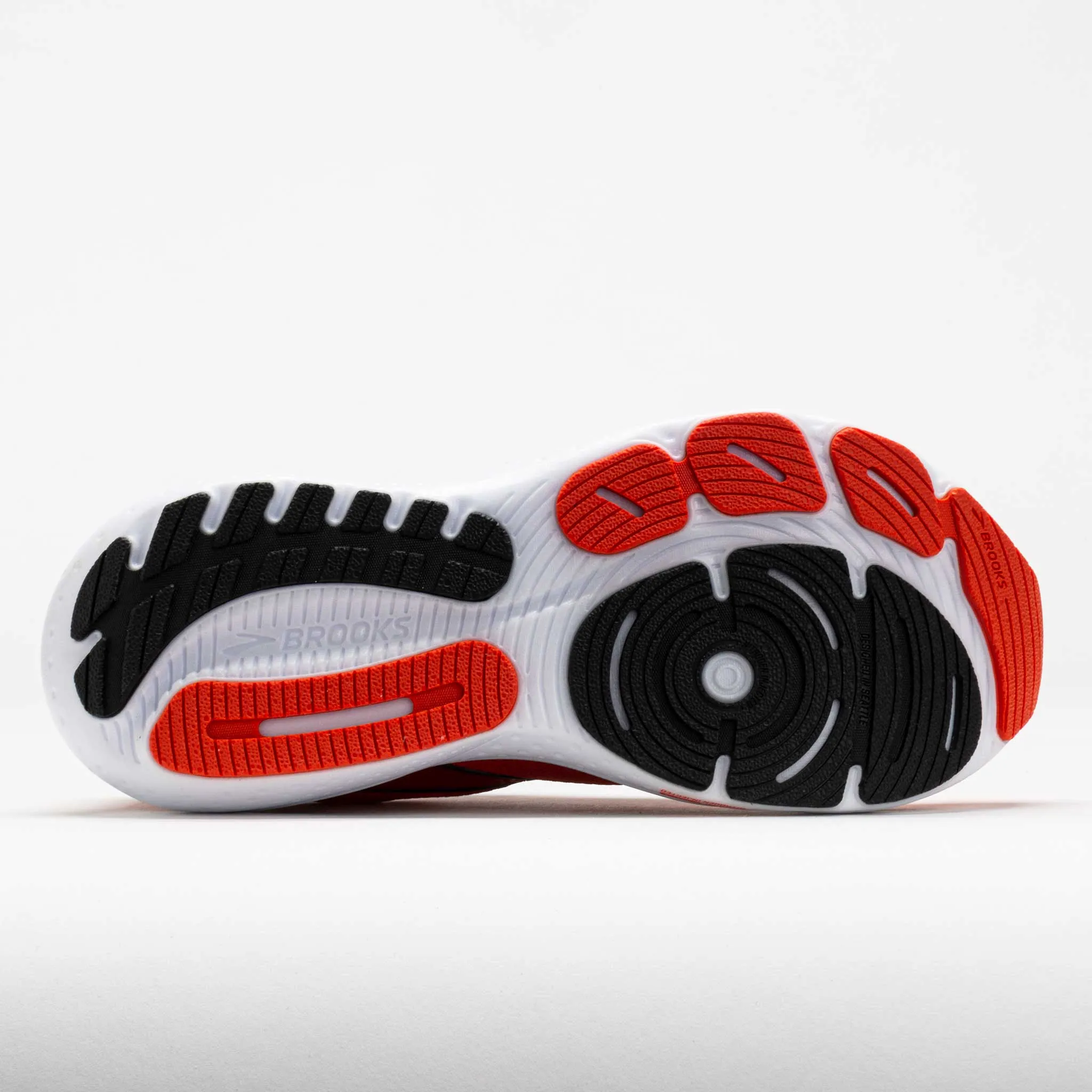 Brooks Glycerin 21 Men's  Grenadine/Salsa/Black running shirts packable shoes