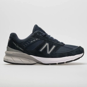 New Balance 990v5 Women's  Navy/Silver short - distance use