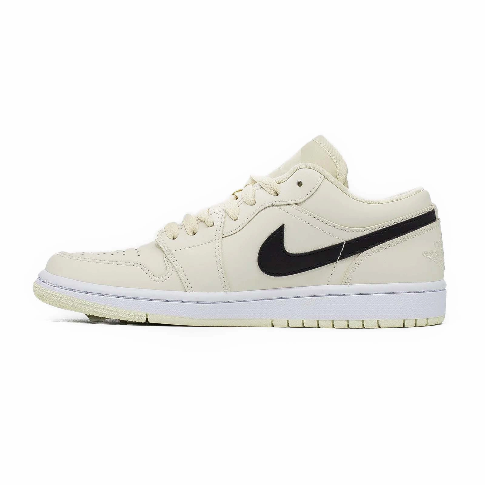 Women's Air Jordan 1 Low, Coconut Milk Cushioned Tongue