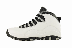 tapered - toe - feature shoes Air Jordan 10 "Steel"