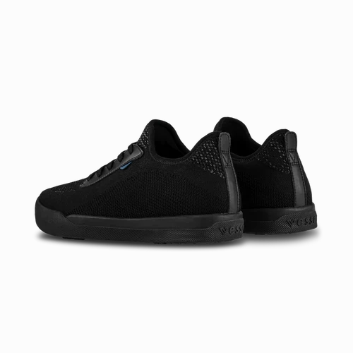 Long Stroll Reinforced Women's Weekend Sneaker Asphalt Black on Black