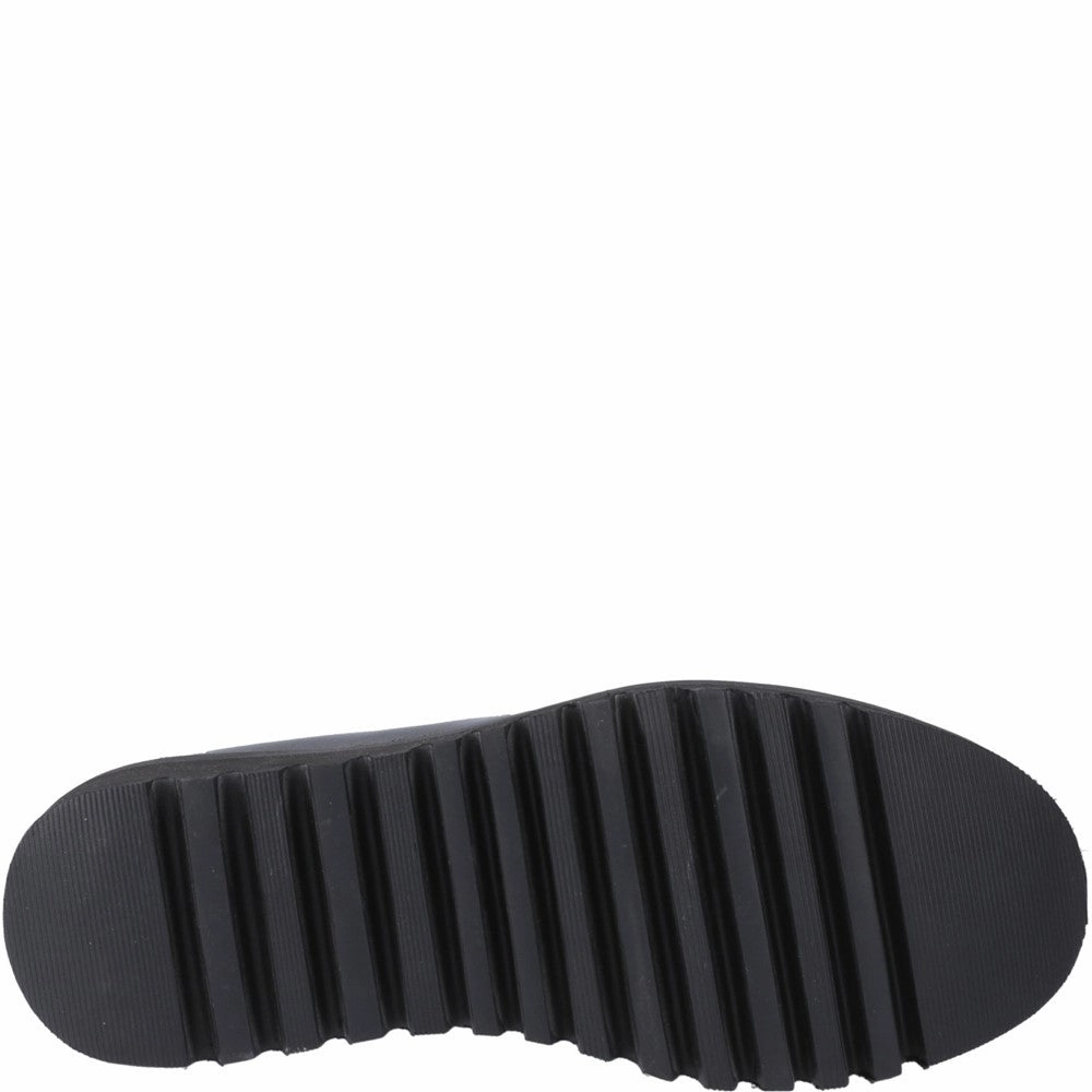 Comfortable Forefoot Hush Puppies Francis Loafer Patent XL Senior School Shoes