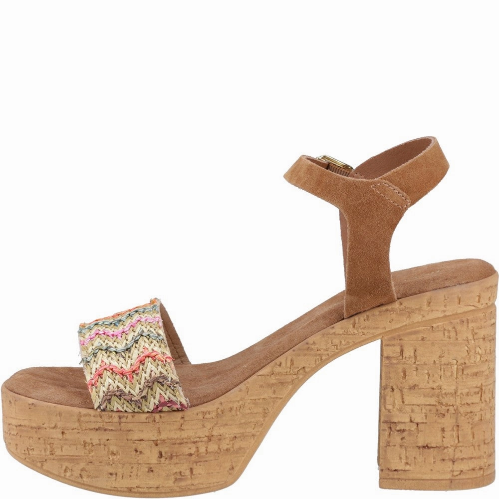 Hush Puppies Pandora Platform Sandal Flexible