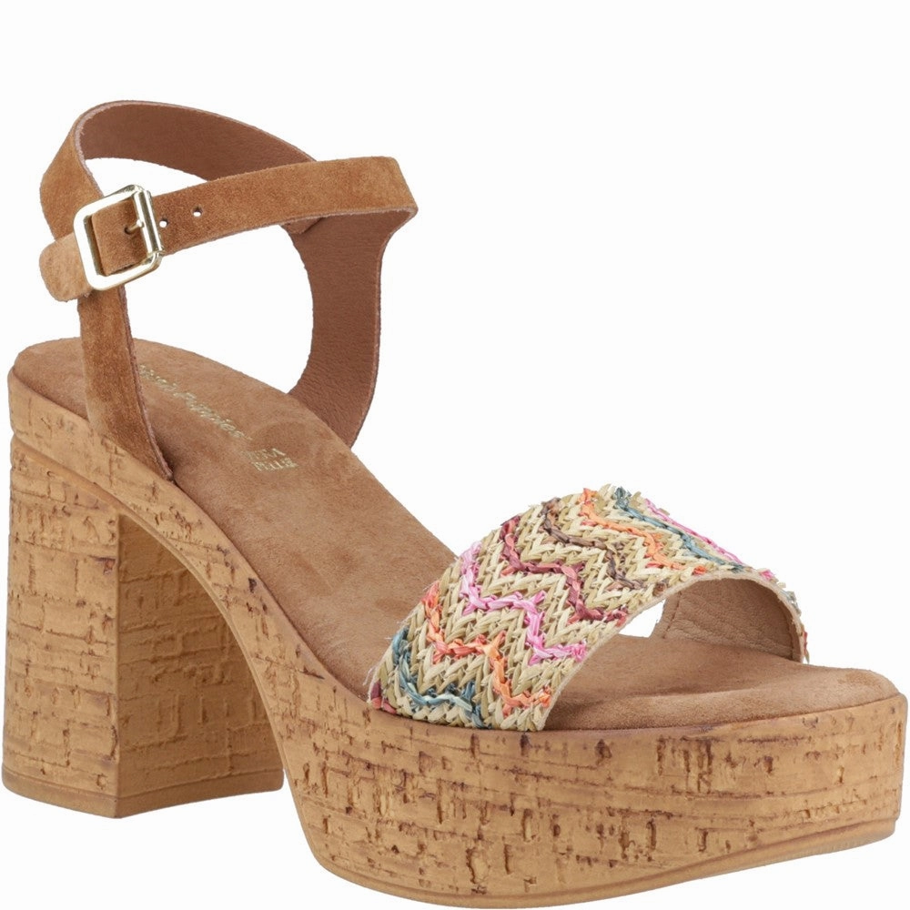 Hush Puppies Pandora Platform Sandal Soft Upper