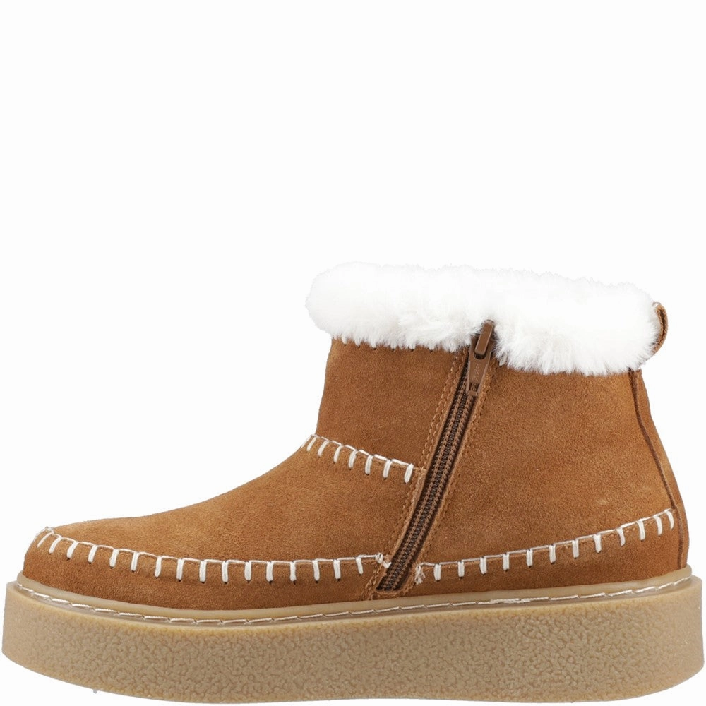 Hush Puppies Brielle Stitch Boot Moon Hike Grab And Go
