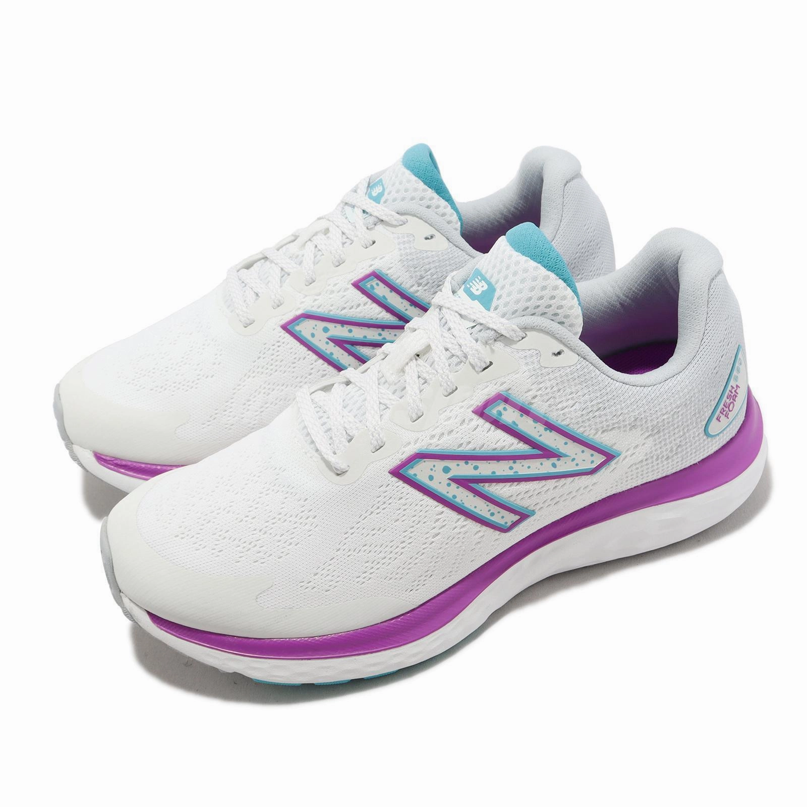 light texture Summer Vibe Women's 680v7 White/Fuchsia