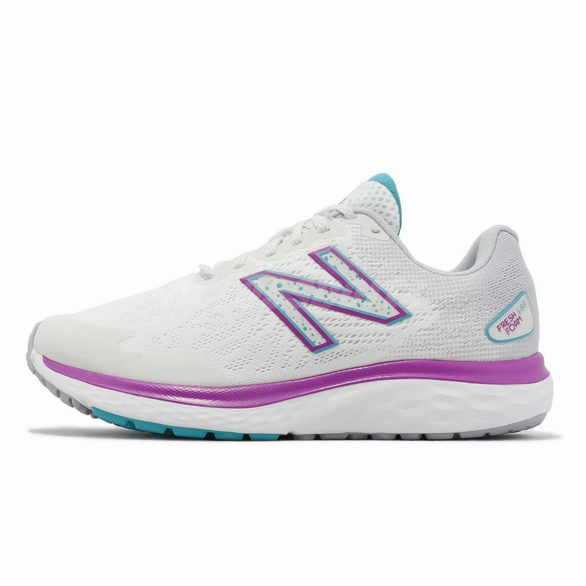Easy Fit Women's 680v7 White/Fuchsia