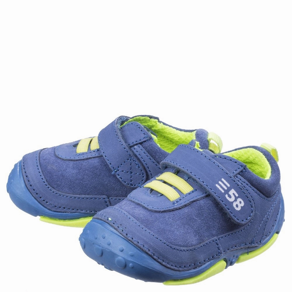 Hush Puppies Harry Touch Fastening Trainer All Day Wear soft fit