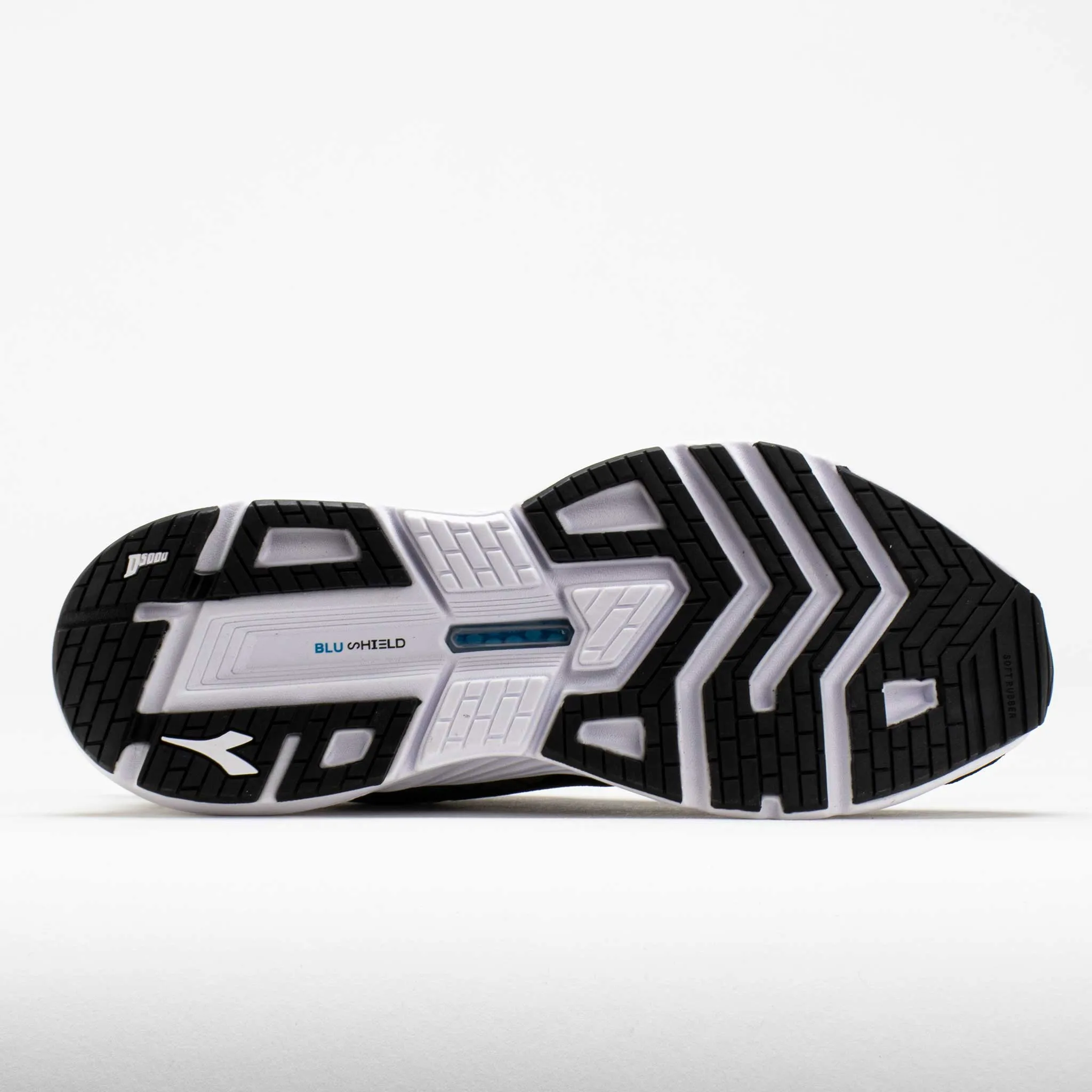 Diadora Mythos Blushield Volo 4 Hip Men's  Black/White Endurance Cushioning asphalt running shoes