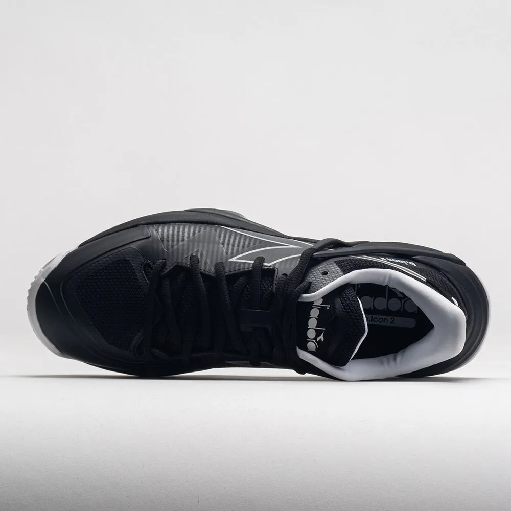Diadora B.Icon 2 AG Men's  Black/Silver/White breathable shoe characteristics