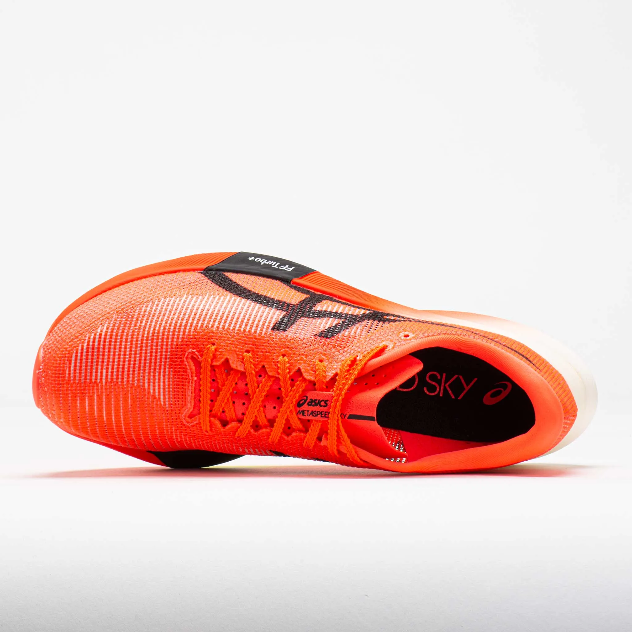 ASICS Metaspeed Sky Paris Unisex  Sunrise Red/Black flexible fabric shoes