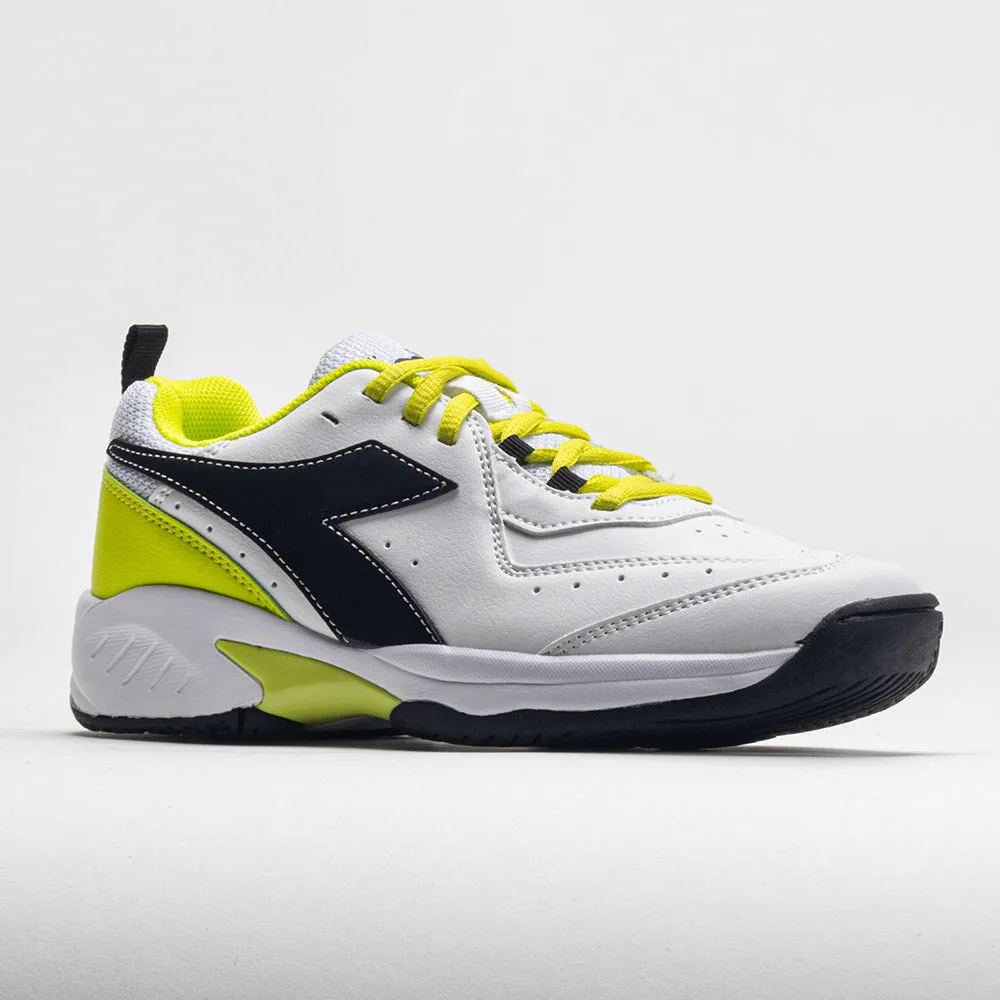 Diadora Challenge 5 SL Junior  White/Black/Evening Primrose EvaMidsole synthetic - upper - durability shoes