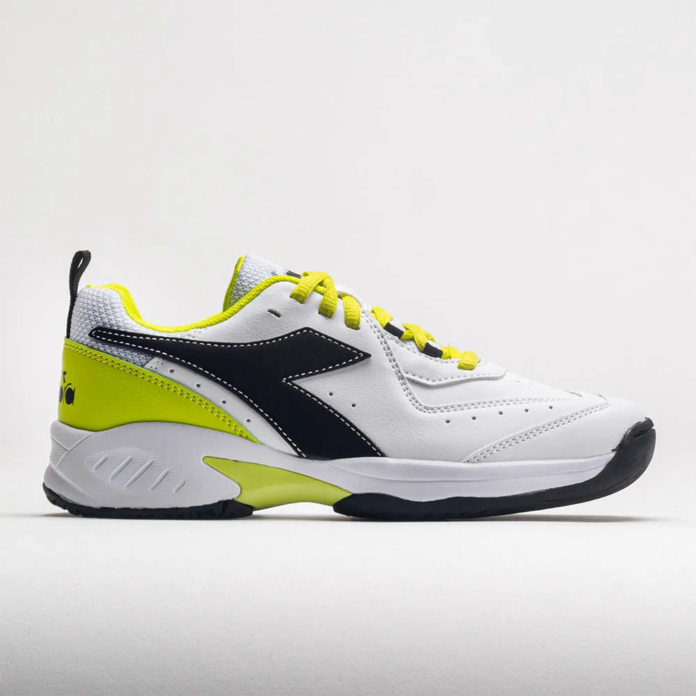 Diadora Challenge 5 SL Junior  White/Black/Evening Primrose Bright color selection running for a way to stay active