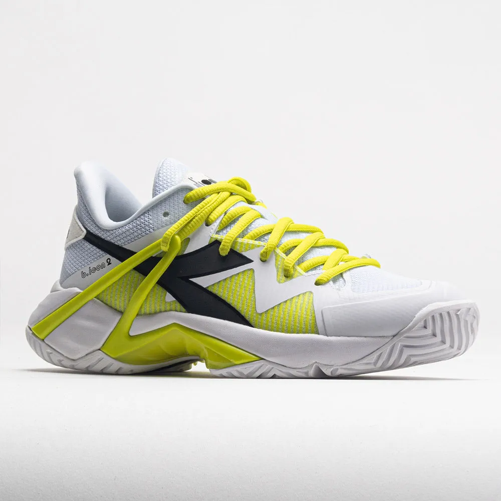 morning runner Diadora B.Icon 2 AG Women's  White/Black/Evening Primrose