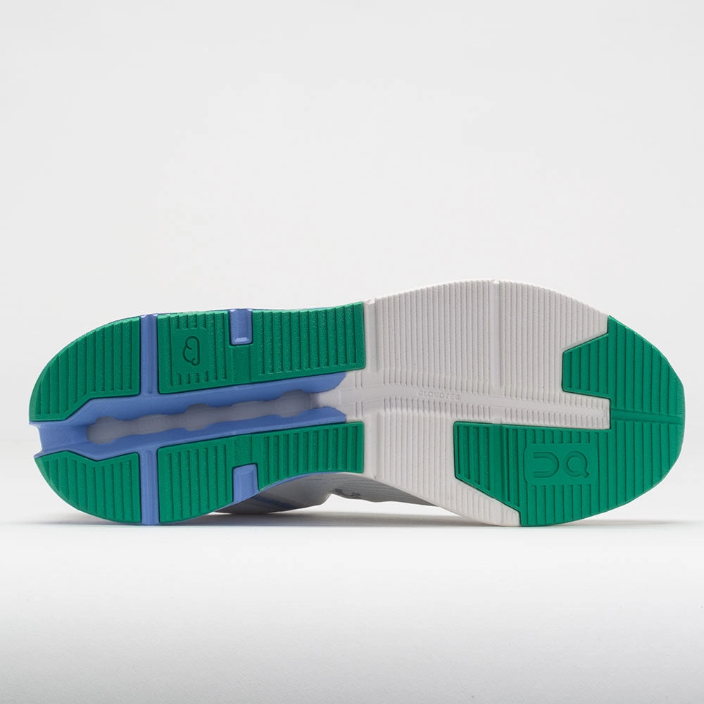 Quick   Drying Material On Cloudnova Flux Men's  Undyed White/Neptune