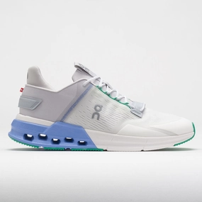 On Cloudnova Flux Men's  Undyed White/Neptune stain - resistant shoes