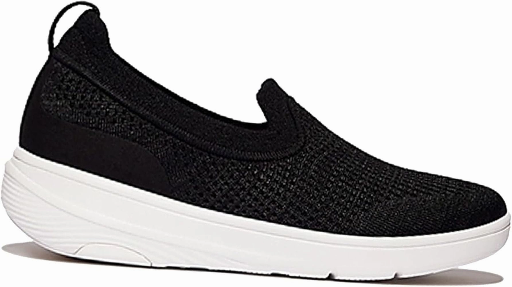 FitFlop Women's Super-Q Knit Slip-On Sneaker practical gear running in flat terrain shoes