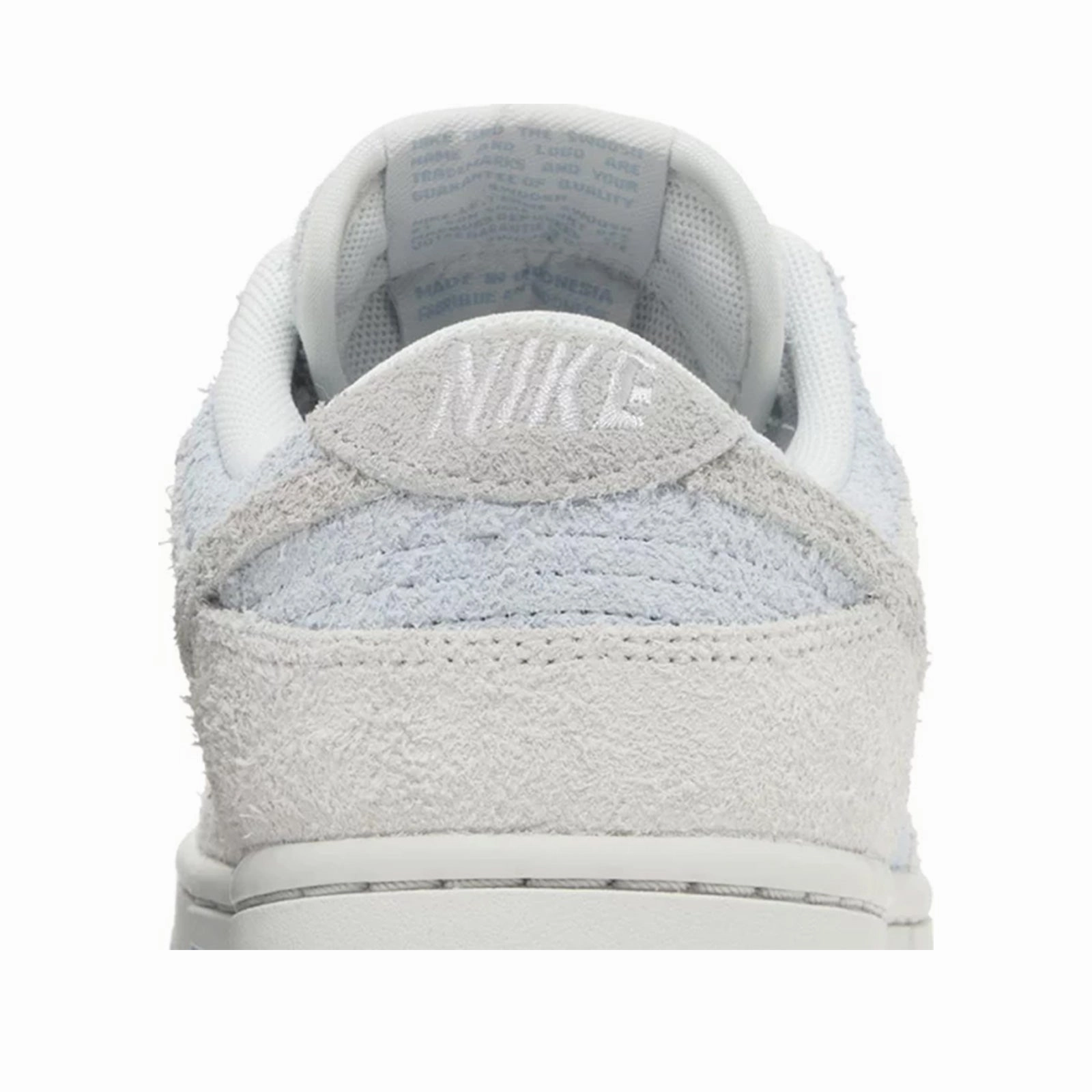Women's Nike Dunk Low, Photon Dust Armory Blue Comfort Easy Waffle Traction Outsole
