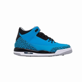 Air Jordan 3 (GS), Powder Blue visibility