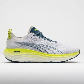 adult athletic shoes Mammoth look Puma ForeverRun Nitro Men's  Puma White/Ocean Tropic/Lime Pow