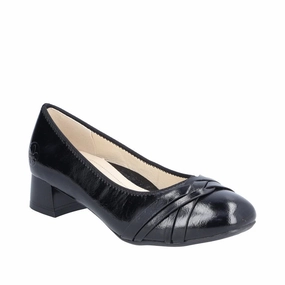 Alley Run Lightweight Feel 45068-00 Black Slip On Dress Heel