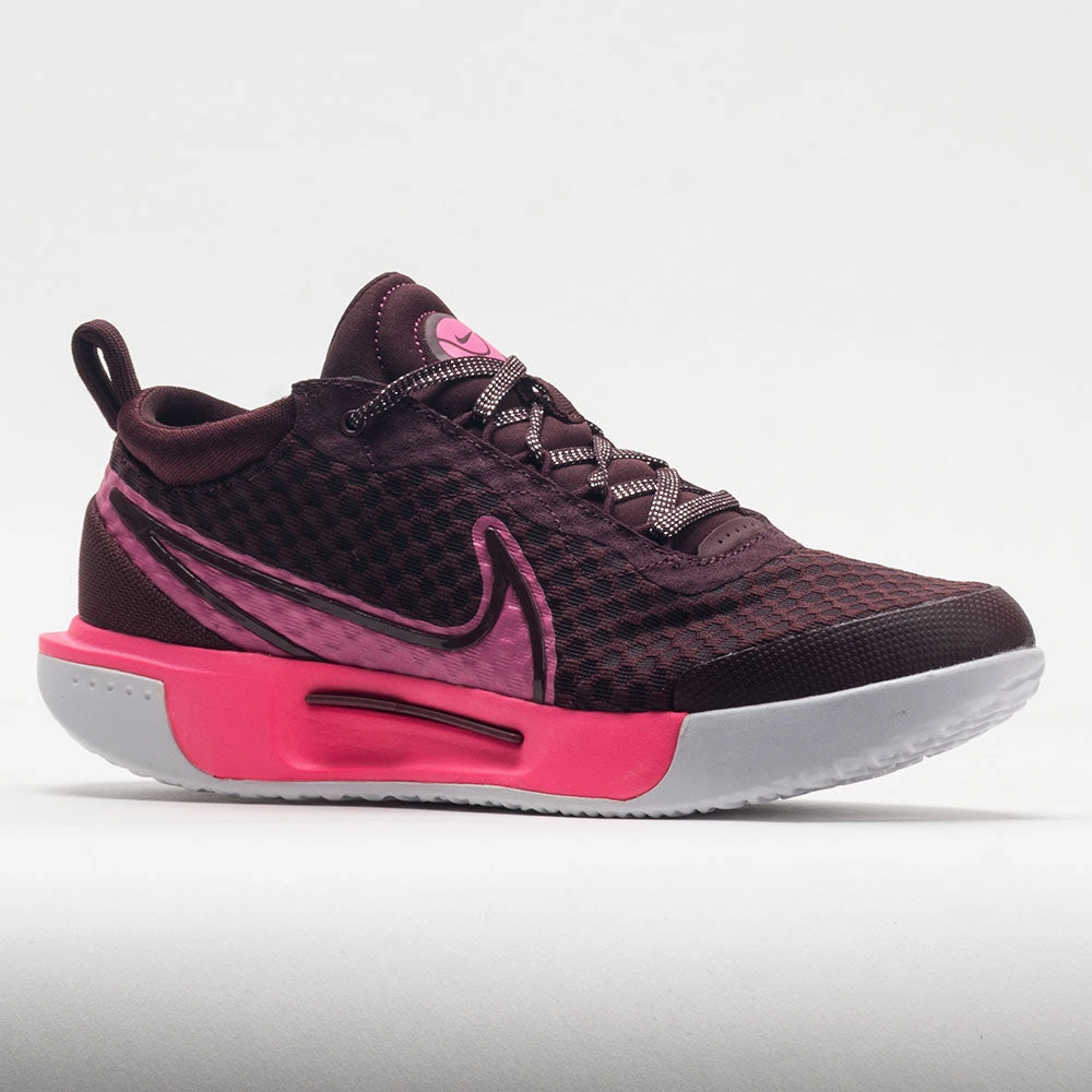 Nike Court Pro Women's  Burgundy Crush/Pinksicle/Hyper Pink Adjustable Fitment Soft To The Touch