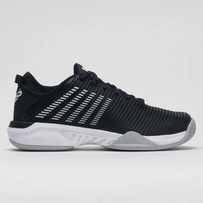 comfort - technology humid - weather shoes K-Swiss Hypercourt Supreme Women's  Black/White/Highrise